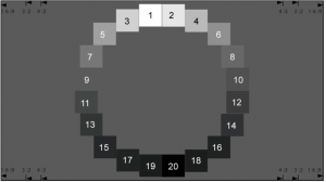 灰阶测试卡ISO14524-摄像头对比度测试卡-测试成像系统的信噪比和OECF